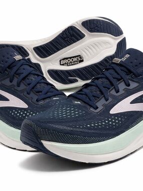 Brooks Women’s Navy & Mint Glycerin Running Shoes